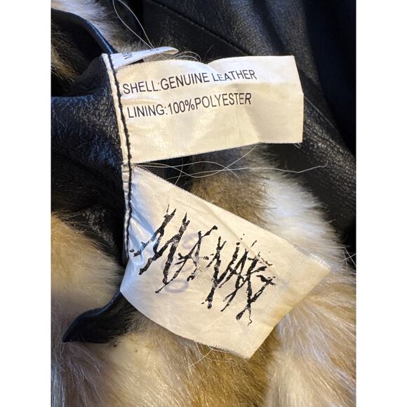 Vintage Faux Mink Fur Full Length Coat XL - Picture 15 of 16